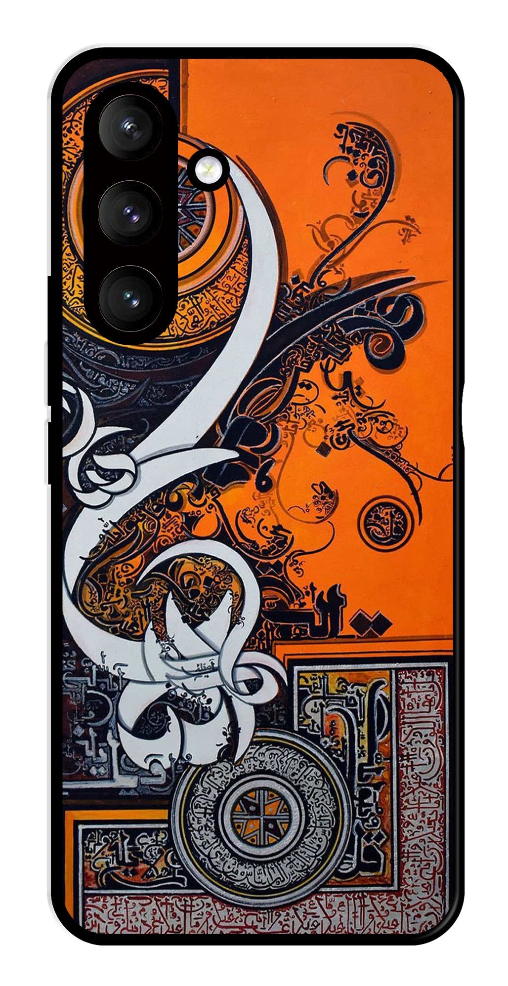 Qalander Art Metal Mobile Case for Samsung Galaxy S24 5G Qalander Art Metal Mobile Case for Samsung Galaxy S24 5G (Design No -16)