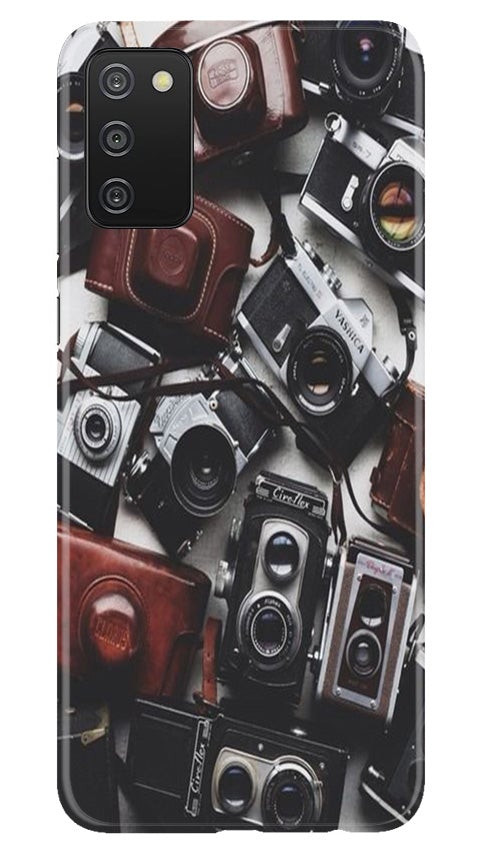 Cameras Mobile Back Case for Samsung Galaxy A03s (Design - 57) Cameras Case for Samsung Galaxy A03s