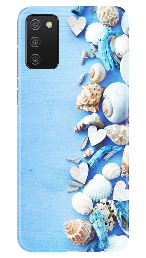 Sea Shells2 Mobile Back Case for Samsung Galaxy A03s (Design - 64) Sea Shells2 Case for Samsung Galaxy A03s