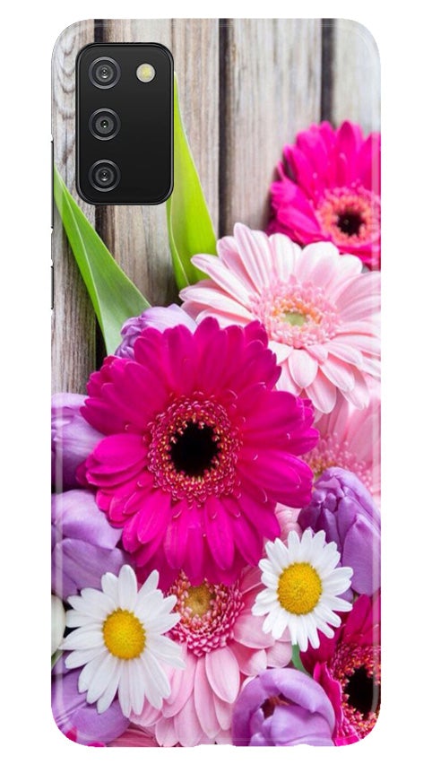 Coloful Daisy2 Mobile Back Case for Samsung Galaxy A03s (Design - 76) Coloful Daisy2 Case for Samsung Galaxy A03s