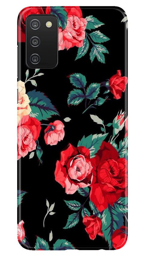 Red Rose2 Mobile Back Case for Samsung Galaxy A03s (Design - 81) Red Rose2 Case for Samsung Galaxy A03s