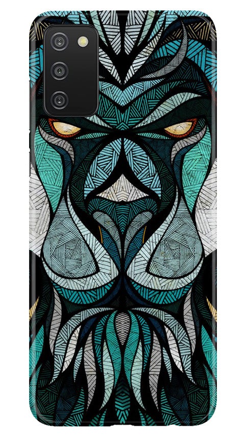Lion Mobile Back Case for Samsung Galaxy A03s (Design - 97) Lion Case for Samsung Galaxy A03s
