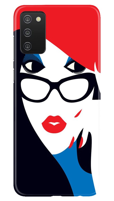 Girlish Mobile Back Case for Samsung Galaxy A03s (Design - 131) Girlish Case for Samsung Galaxy A03s (Design - 131)