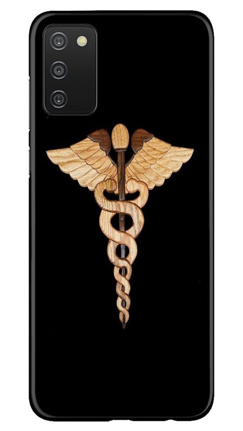 Doctor Logo Mobile Back Case for Samsung Galaxy A03s (Design - 134) Doctor Logo Case for Samsung Galaxy A03s (Design - 134)