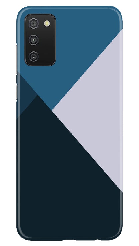 Blue Shades Mobile Back Case for Samsung Galaxy A03s (Design - 188) Blue Shades Case for Samsung Galaxy A03s (Design - 188)