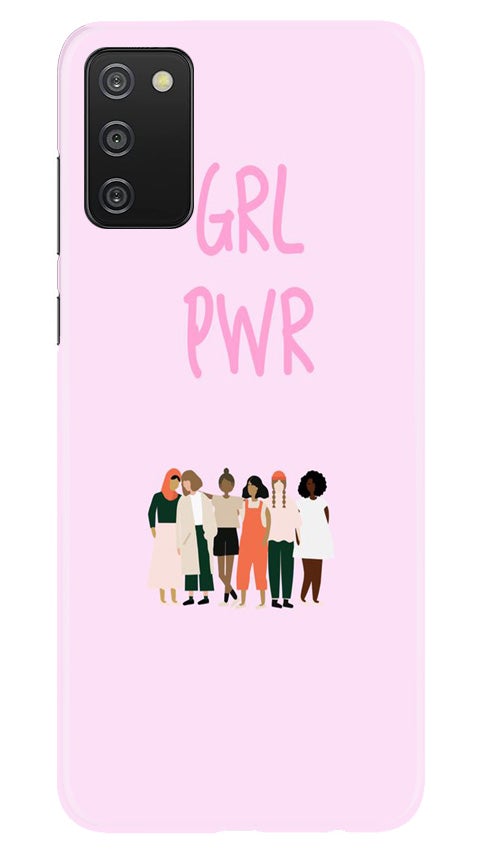 Girl Power Mobile Back Case for Samsung Galaxy A03s (Design - 267) Girl Power Case for Samsung Galaxy A03s (Design No. 267)
