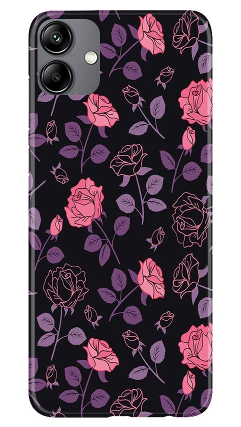 Rose Black Background Mobile Back Case for Samsung Galaxy A04e (Design - 27) Rose Black Background Case for Samsung Galaxy A04e
