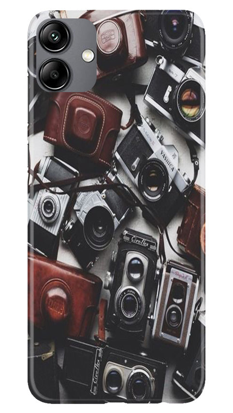 Cameras Mobile Back Case for Samsung Galaxy M04 (Design - 57) Cameras Case for Samsung Galaxy M04