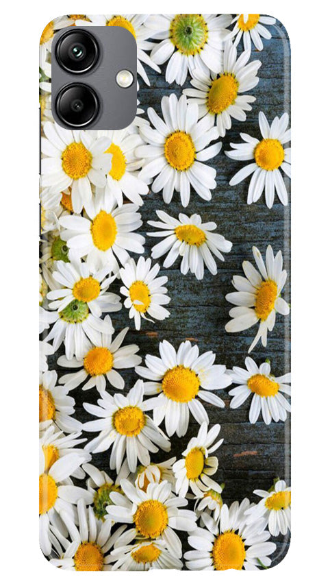 White flowers2 Mobile Back Case for Samsung Galaxy A04e (Design - 62) White flowers2 Case for Samsung Galaxy A04e