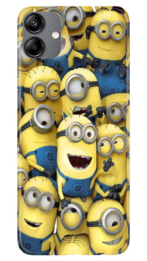 Minions Mobile Back Case for Samsung Galaxy A04e (Design - 127) Minions Case for Samsung Galaxy A04e (Design - 127)
