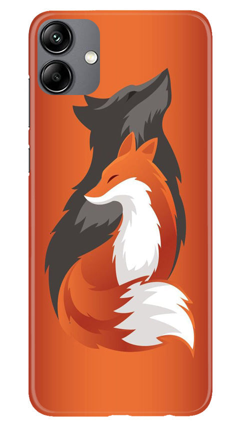 Wolf Mobile Back Case for Samsung Galaxy A04 (Design - 193) Wolf Case for Samsung Galaxy A04 (Design No. 193)