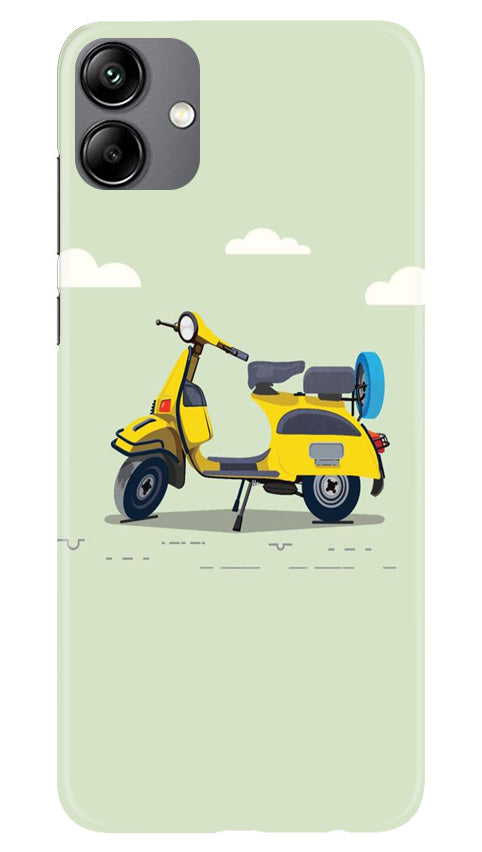 Vintage Scooter Mobile Back Case for Samsung Galaxy A04e (Design - 229) Vintage Scooter Case for Samsung Galaxy A04e (Design No. 229)