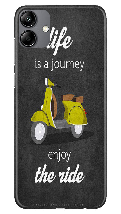 Life is a Journey Mobile Back Case for Samsung Galaxy A04 (Design - 230) Life is a Journey Case for Samsung Galaxy A04 (Design No. 230)