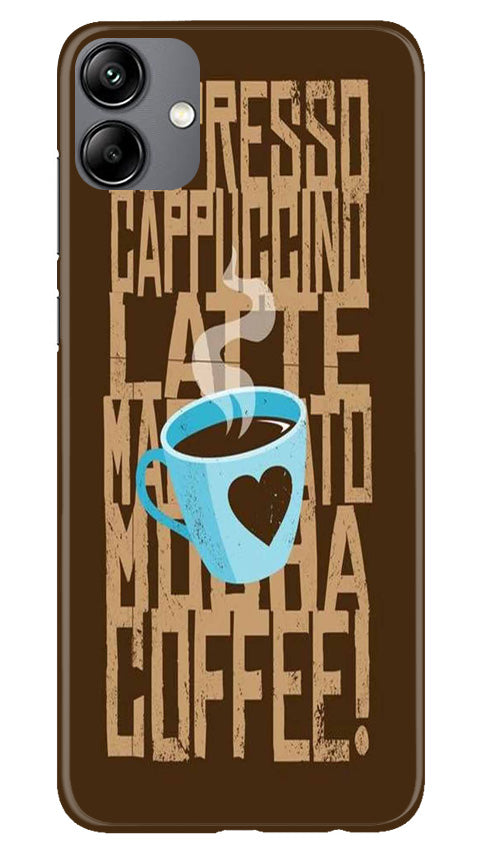 Love Coffee Mobile Back Case for Samsung Galaxy M04 (Design - 311) Love Coffee Mobile Back Case for Samsung Galaxy M04 (Design - 311)