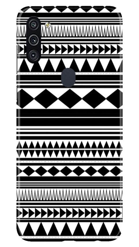 Black white Pattern Mobile Back Case for Samsung Galaxy A11 (Design - 5) Black white Pattern Case for Samsung Galaxy A11