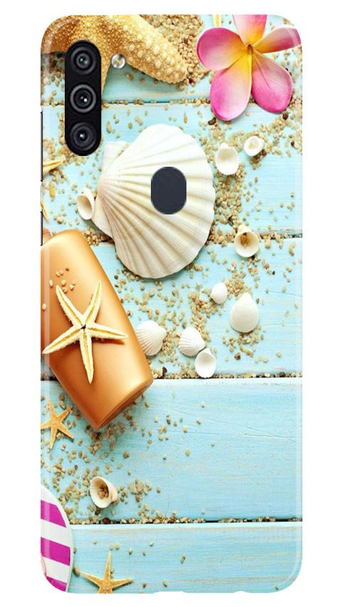 Sea Shells Mobile Back Case for Samsung Galaxy A11 (Design - 63) Sea Shells Case for Samsung Galaxy A11