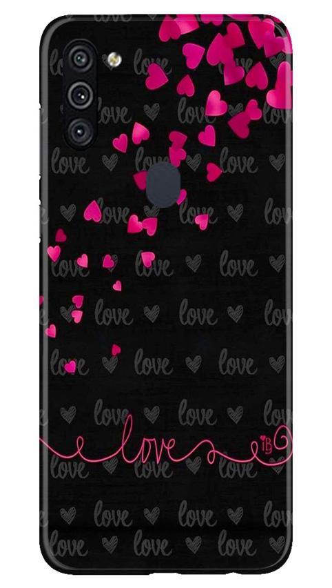 Love in Air Mobile Back Case for Samsung Galaxy A11 (Design - 89) Love in Air Case for Samsung Galaxy A11