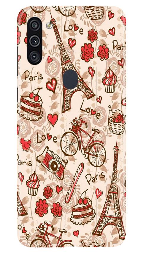 Love Paris Mobile Back Case for Samsung Galaxy A11 (Design - 103) Love Paris Case for Samsung Galaxy A11 (Design - 103)
