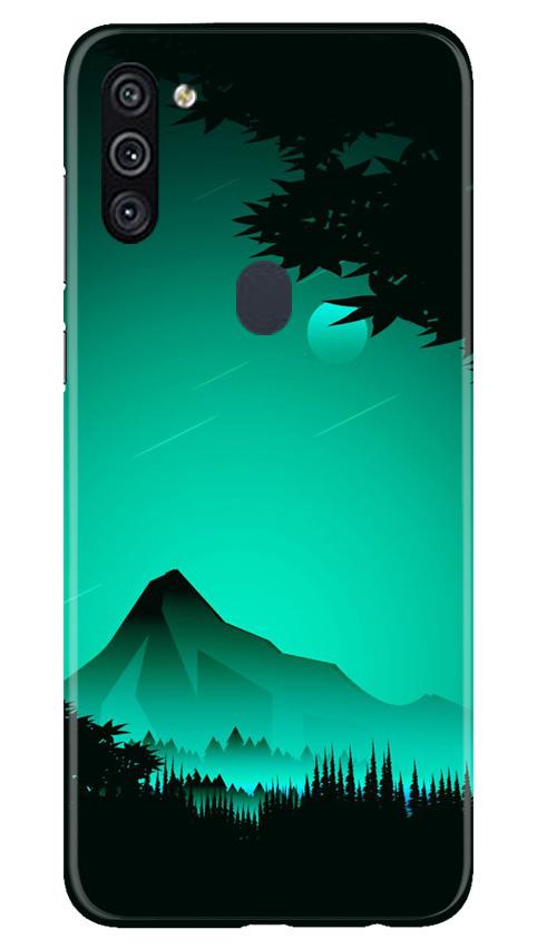 Moon Mountain Mobile Back Case for Samsung Galaxy A11 (Design - 204) Moon Mountain Case for Samsung Galaxy A11 (Design - 204)
