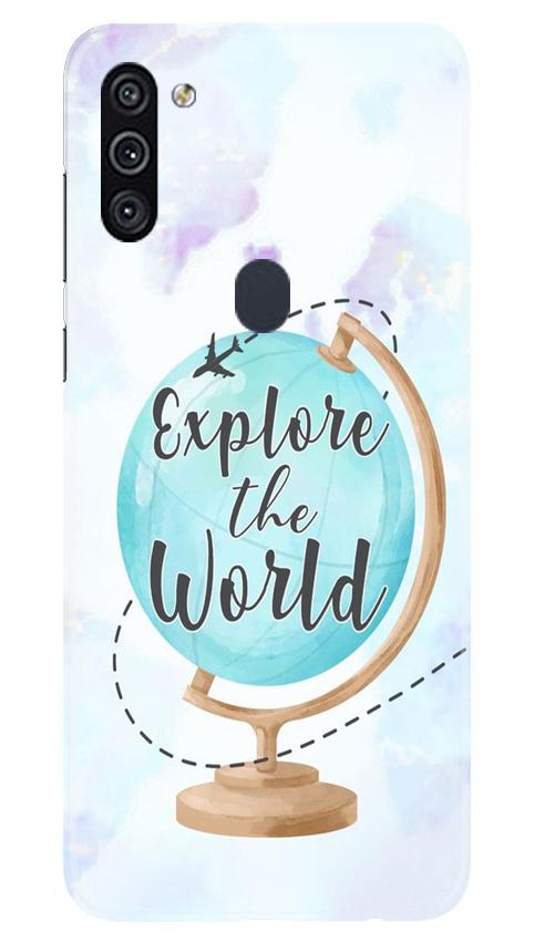 Explore the World Mobile Back Case for Samsung Galaxy A11 (Design - 207) Explore the World Case for Samsung Galaxy A11 (Design No. 207)