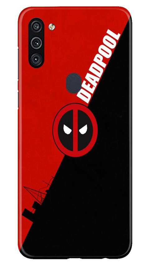 Deadpool Mobile Back Case for Samsung Galaxy A11 (Design - 248) Deadpool Case for Samsung Galaxy A11 (Design No. 248)