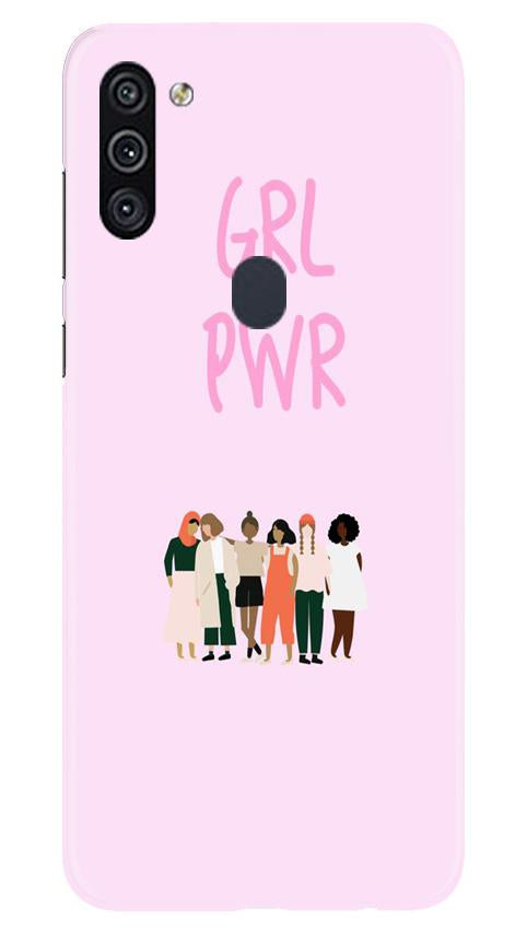 Girl Power Mobile Back Case for Samsung Galaxy A11 (Design - 267) Girl Power Case for Samsung Galaxy A11 (Design No. 267)