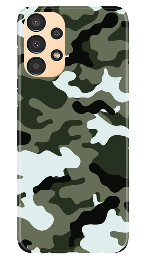 Army Camouflage Mobile Back Case for Samsung Galaxy A13 (Design - 108) Army Camouflage Case for Samsung Galaxy A13 (Design - 108)
