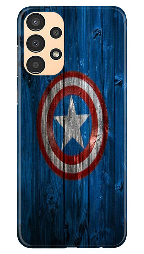 Captain America Superhero Mobile Back Case for Samsung Galaxy A13 (Design - 118) Captain America Superhero Case for Samsung Galaxy A13 (Design - 118)