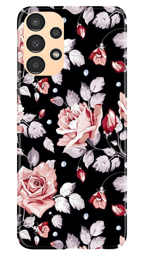 Pink rose Mobile Back Case for Samsung Galaxy A13 (Design - 12) Pink rose Case for Samsung Galaxy A13