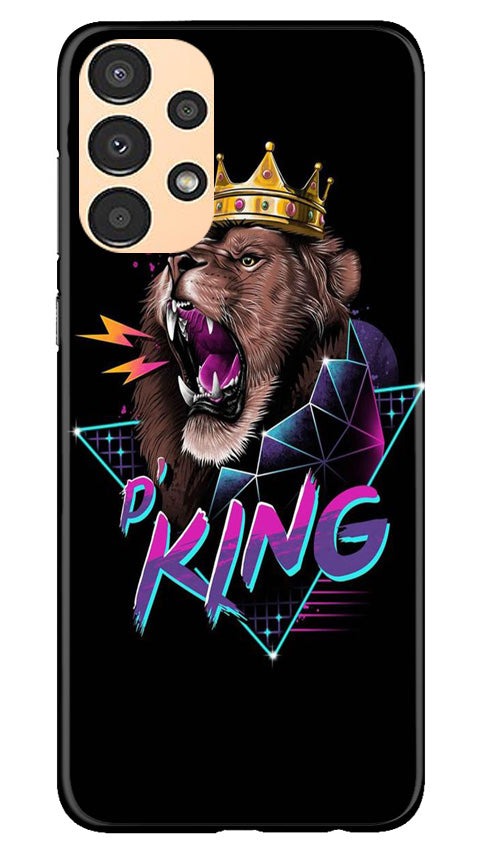 Lion King Mobile Back Case for Samsung Galaxy A13 (Design - 188) Lion King Case for Samsung Galaxy A13 (Design No. 188)