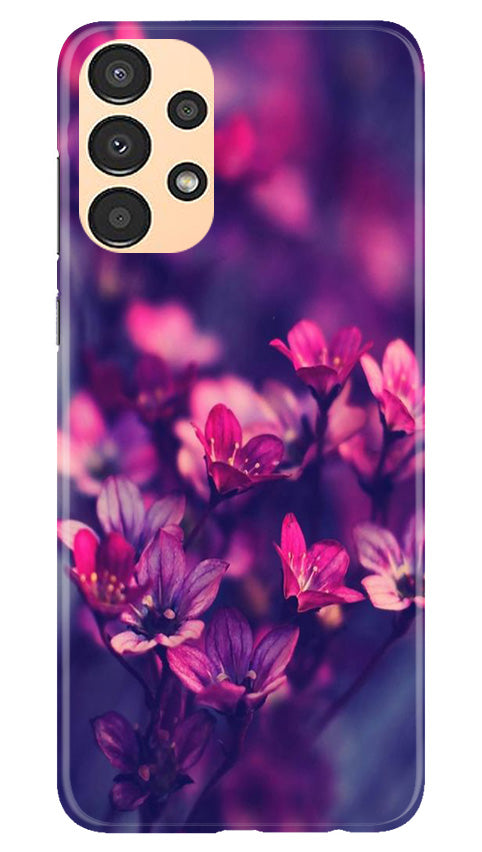 flowers Mobile Back Case for Samsung Galaxy A13 (Design - 25) flowers Case for Samsung Galaxy A13
