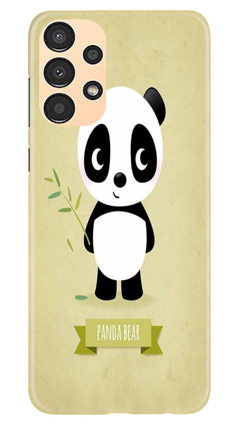 Panda Bear Mobile Back Case for Samsung Galaxy A13 (Design - 279) Panda Bear Mobile Back Case for Samsung Galaxy A13 (Design - 279)