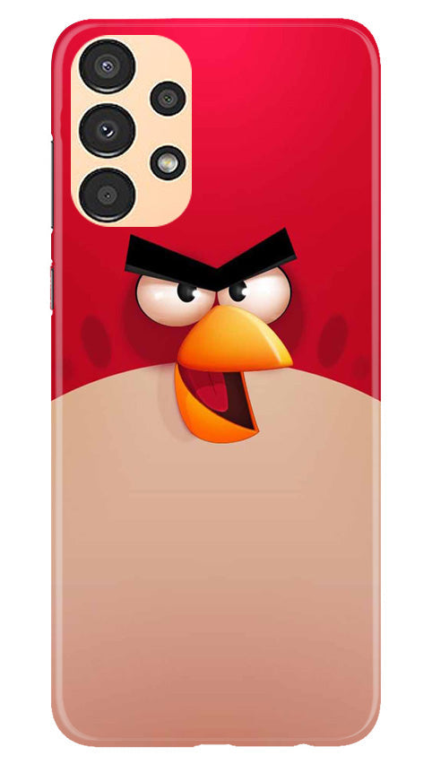 Angry Bird Red Mobile Back Case for Samsung Galaxy A13 (Design - 287) Angry Bird Red Mobile Back Case for Samsung Galaxy A13 (Design - 287)