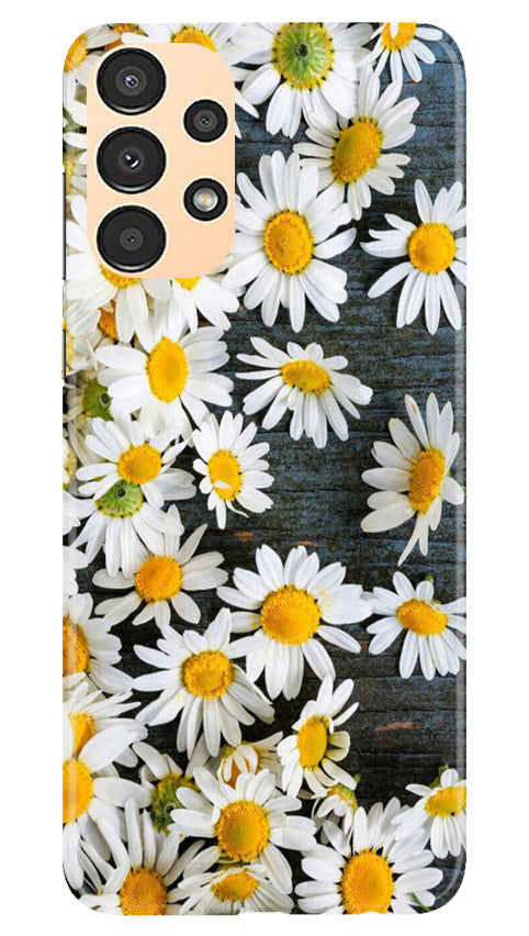 White flowers2 Mobile Back Case for Samsung Galaxy A13 (Design - 62) White flowers2 Case for Samsung Galaxy A13