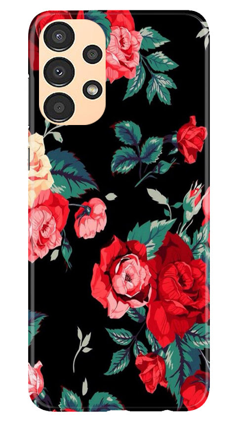 Red Rose2 Mobile Back Case for Samsung Galaxy A13 (Design - 81) Red Rose2 Case for Samsung Galaxy A13