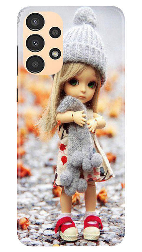 Cute Doll Mobile Back Case for Samsung Galaxy A13 (Design - 93) Cute Doll Case for Samsung Galaxy A13