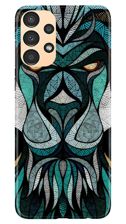 Lion Mobile Back Case for Samsung Galaxy A13 (Design - 97) Lion Case for Samsung Galaxy A13