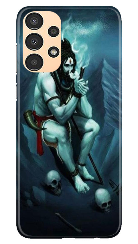 Lord Shiva Mahakal2 Mobile Back Case for Samsung Galaxy A13 (Design - 98) Lord Shiva Mahakal2 Case for Samsung Galaxy A13