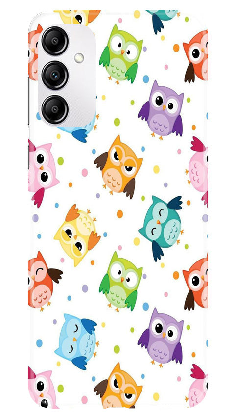 Owl Baground Pattern shore Mobile Back Case for Samsung Galaxy M14 5G (Design - 13) Owl Baground Pattern shore Case for Samsung Galaxy M14 5G