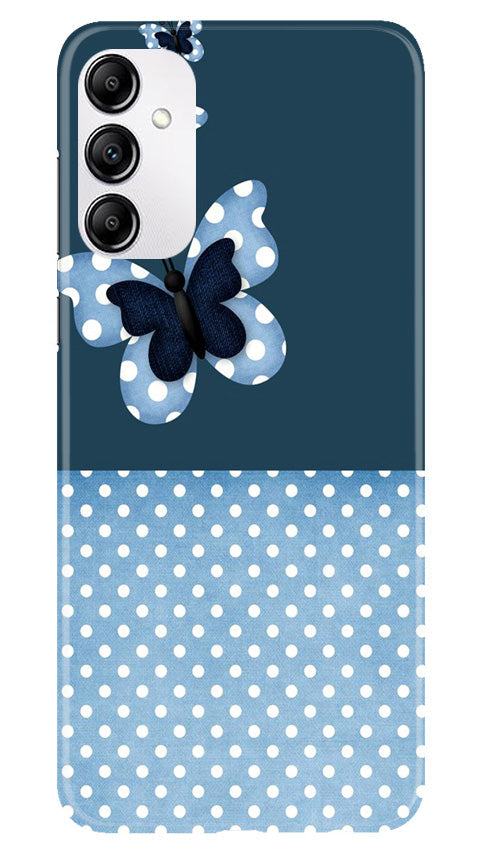 White dots Butterfly Mobile Back Case for Samsung Galaxy M14 5G (Design - 31) White dots Butterfly Case for Samsung Galaxy M14 5G