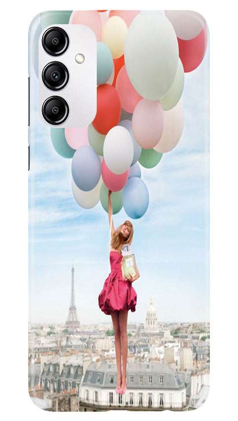 Girl with Baloon Mobile Back Case for Samsung Galaxy A14 5G (Design - 84) Girl with Baloon Case for Samsung Galaxy A14 5G