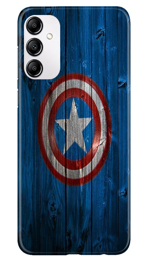 Captain America Superhero Mobile Back Case for Samsung Galaxy M14 5G (Design - 118) Captain America Superhero Case for Samsung Galaxy M14 5G (Design - 118)