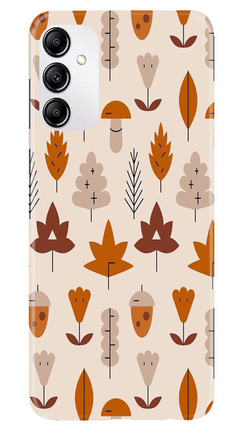 Leaf Pattern Art Mobile Back Case for Samsung Galaxy M14 5G (Design - 132) Leaf Pattern Art Case for Samsung Galaxy M14 5G (Design - 132)