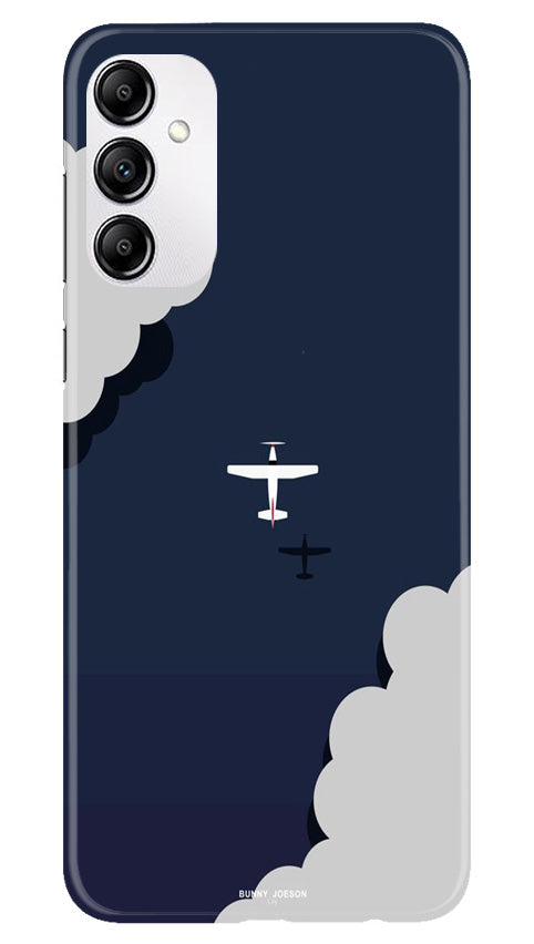 Clouds Plane Mobile Back Case for Samsung Galaxy M14 5G (Design - 165) Clouds Plane Case for Samsung Galaxy M14 5G (Design - 165)