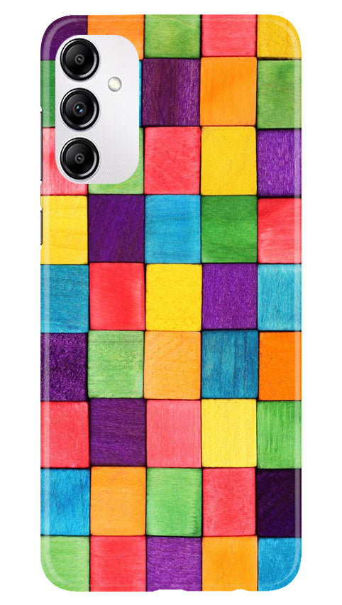 Colorful Square Mobile Back Case for Samsung Galaxy A14 5G (Design - 187) Colorful Square Case for Samsung Galaxy A14 5G (Design No. 187)