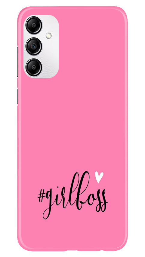 Girl Boss Pink Mobile Back Case for Samsung Galaxy A14 5G (Design - 238) Girl Boss Pink Case for Samsung Galaxy A14 5G (Design No. 238)