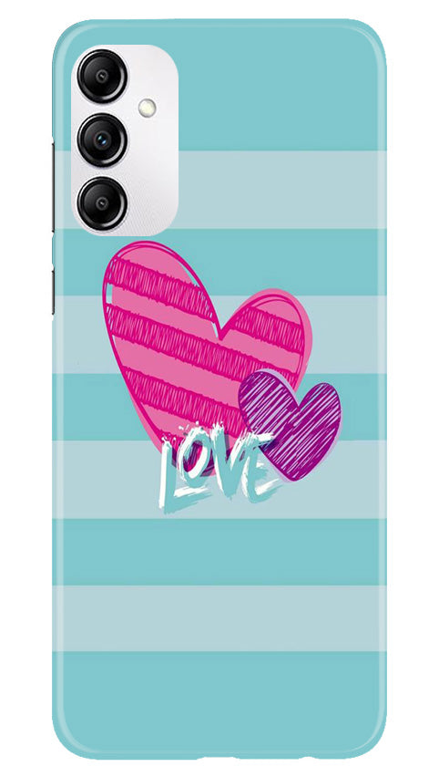 Love Mobile Back Case for Samsung Galaxy M14 5G (Design - 261) Love Case for Samsung Galaxy M14 5G (Design No. 261)