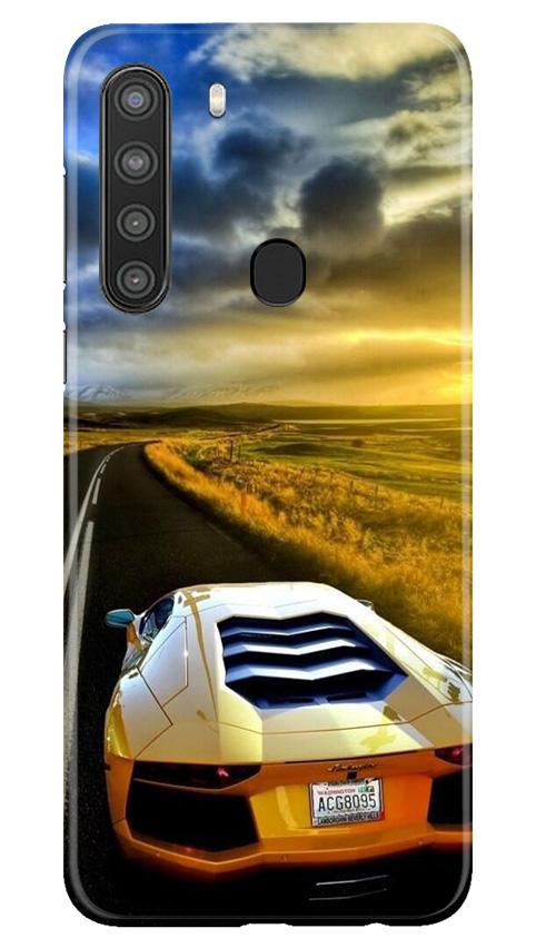 Car lovers Mobile Back Case for Samsung Galaxy A21 (Design - 46) Car lovers Case for Samsung Galaxy A21