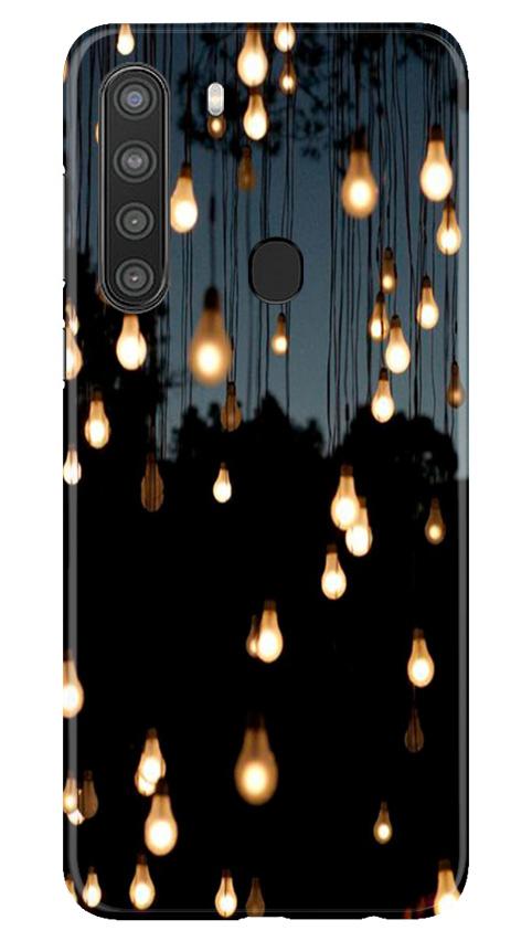Party Bulb Mobile Back Case for Samsung Galaxy A21 (Design - 72) Party Bulb Case for Samsung Galaxy A21