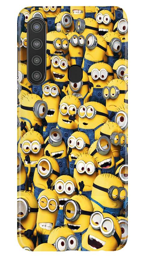 Minions Mobile Back Case for Samsung Galaxy A21 (Design - 126) Minions Case for Samsung Galaxy A21 (Design - 126)